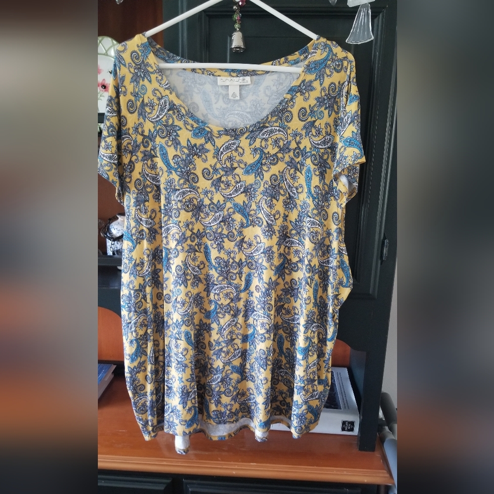 Like new plus 3x woman top. I wore only a couple times. Very soft and comfy.